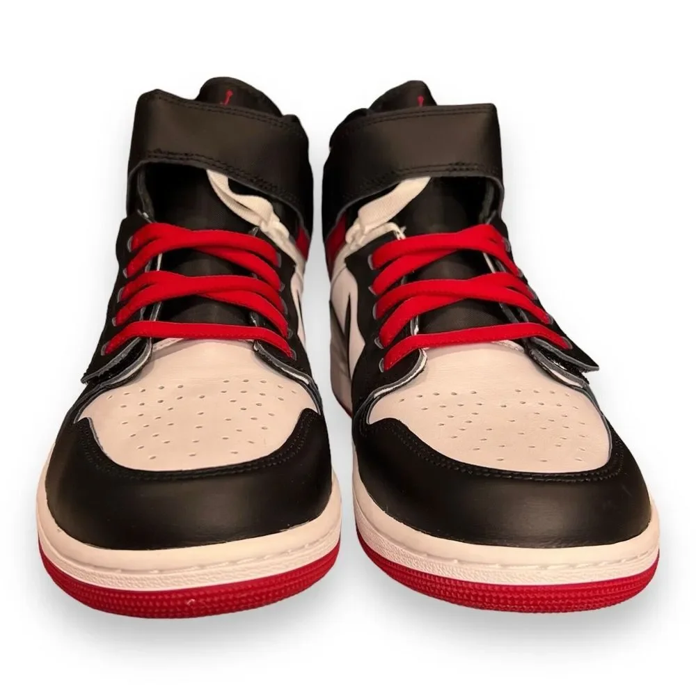 Nike Air Jordan 1 High Flyease Black Toe Gym‎ Red Mens Size 11 New CQ3835-106